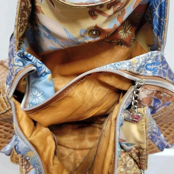 Kathy Van Zeeland Vintage Y2K Sateen Printed Purse - Picture 5 of 7